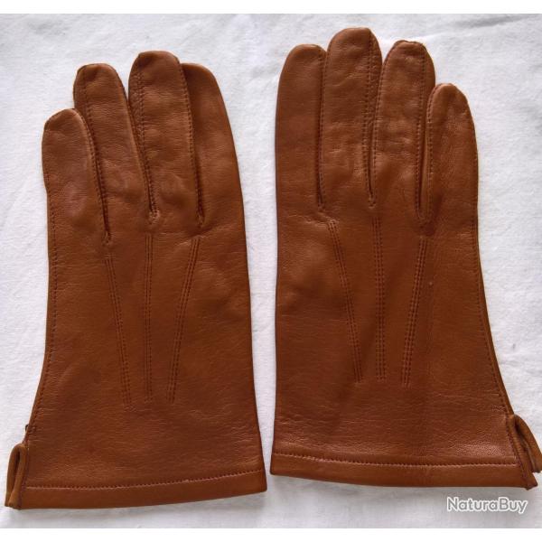 Gants en cuir officiers taille 9