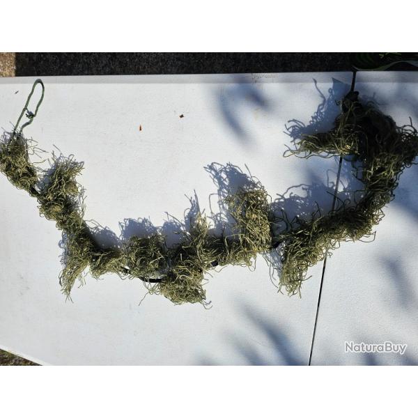 Camouflage vert pour rplique longue (ghillie)