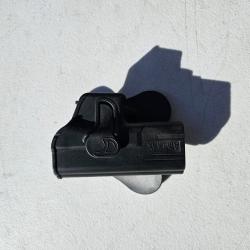 Holster rigide glock 17 (gaucher)