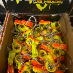Tête plombée fire ball disponible 15 grs x5 pcs / nouveauté 2025 / FISH AND FISHING FRANCE