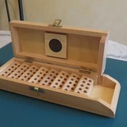 Boîte de rangement Gehmann G710 en bois pour munitions 22Lr