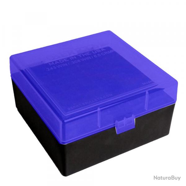 Bote de rangement 100 cartouches cal. .243 / .308 / .410 - 009