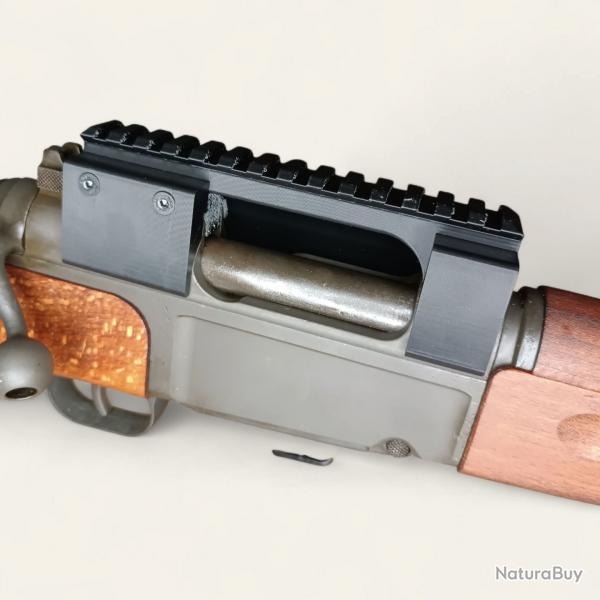 Montage rail Picatinny 145 mm pour MAS 36 - Installation sans modification - Made in France