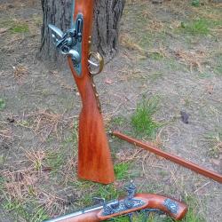 Denix fusil napoleon et pistolet silex