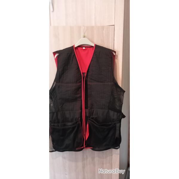 Gilet de ball trap neuf