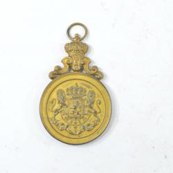 Médaille décoration Belge Onderlinge Bijstand 20 juni 1897 Molenbeek (Bruxelles) Belgique