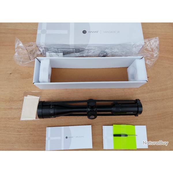 Enchre : Lunette Hawke Vantage 3-9 X40 AO rticule Mildot IR (lumineux rouge ou vert au choix)