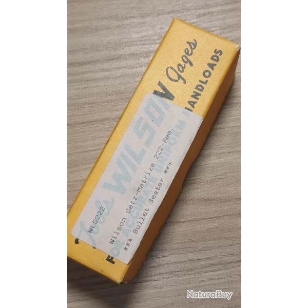 Jauge d'tuis Wilson 222-Rem