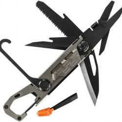Outil Multifonction Gerber Stake Out Manche Alu Gris Lame Scie Ciseaux G3843