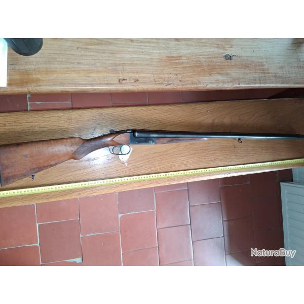 Fusil juxtapos cal 16/65 !! 1 euros sans prix de rserve !!