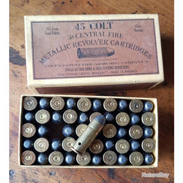 Boite de 50 cartouches 45 Colt