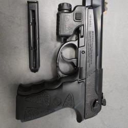 Pistolet airsoft a billes Crosman Iceman laser