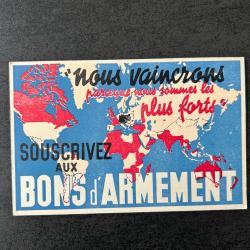 Carte postale BONS D'ARMEMENT.