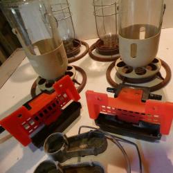 Lot de distributeurs mangeoires et boissons