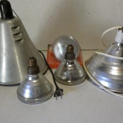 Ensemble lampes de chauffage volailles