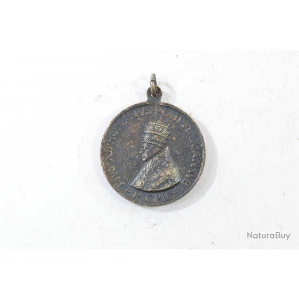 Mdaille pendentif Vatican 1950 Pape Pie XII venient et adorabvnt (vnrer et adorer )