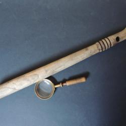 Matraque bois vintage police ou militaire