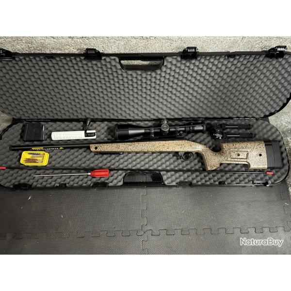 Kit complet Carabine Bergara B14 HMR avec montage lunette Vortex Venom 5-25x56 FFP MRAD