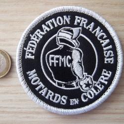 écusson fédération Française des motards en colère insigne collection