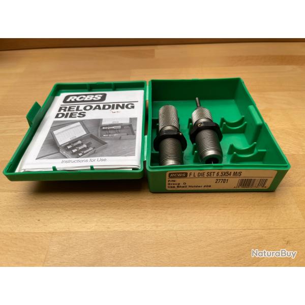 JEU D'OUTILS POUR LE 6,5 X 54 MANNLICHER SCHOENAUER