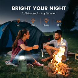 Station de recharde Portable 200W avec Batterie Externe LiFePO4 192Wh (60000mAh)