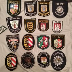 Insignes Stadtpolizei, Ordnungspolizei années 1960-1970