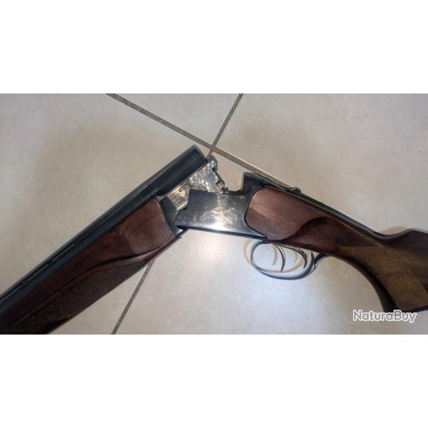 fusil de chasse superpose calibre 12/70 d'occasion Baikal  IJ-27 (??-27)