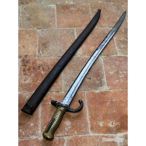 Baonnette franaise chassepot 1866 - 3me Rpublique