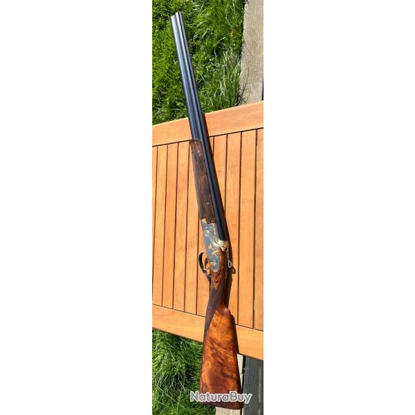 Fusil B25 Browning mont par un Artisan form  l'cole d'arme de Lige et grav par Grifn de Lige