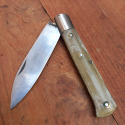 Couteau Régional YSSINGEAUX 555 VERITABLE MALLARET Manche en Corne