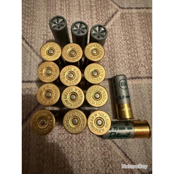 Cartouche calibre 12
