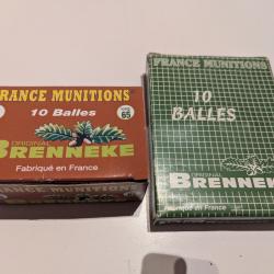 20 balles brenneke calibre 16 France munitions.