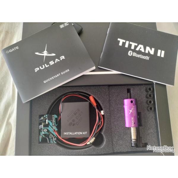 GATE PULSAR D HPA V2 dual-solenoid avec FCU TITAN II - ARRIERE