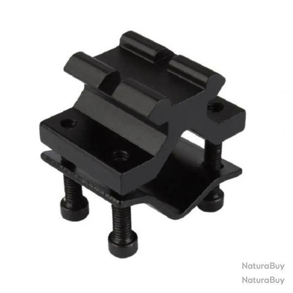 Adaptateur canon pour Bipieds, Lampe ou Laser
