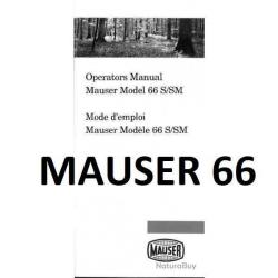 notice MAUSER 66 S / MAUSER 66 SM (envoi par mail) - VENDU PAR JEPERCUTE (m2523)
