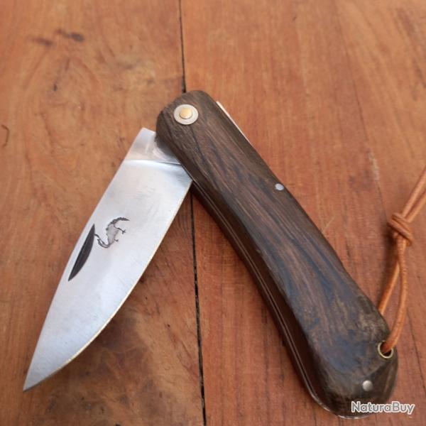 Unique Couteau BOULEDOGUE GRAOULLY Manche en Bois de MORTA