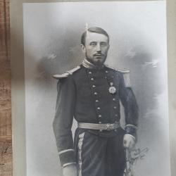 Portrait militaire officier