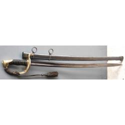 Original sabre d'officier subalterne infanterie modèle 1845/55