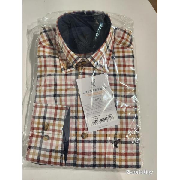 Chemise Dury Taille 47/48 - LOVERGREEN