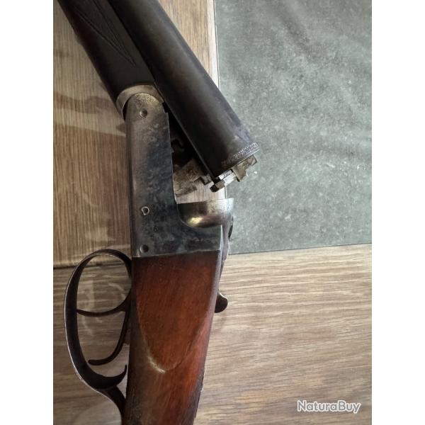 Fusil Artisan Stphanois juxtaposs calibre 12