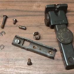 Hausse complète pour carabine Diana 35