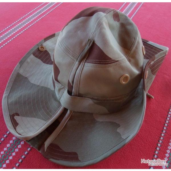 Chapeau de brousse ou bob finition camouflage