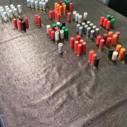 Lot de cartouches calibré 12 homogène