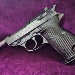 Pistolet Walther P38, AC42, août 1942, mono-matricule, calibre 9x19, Allemagne WW2, Catégorie B