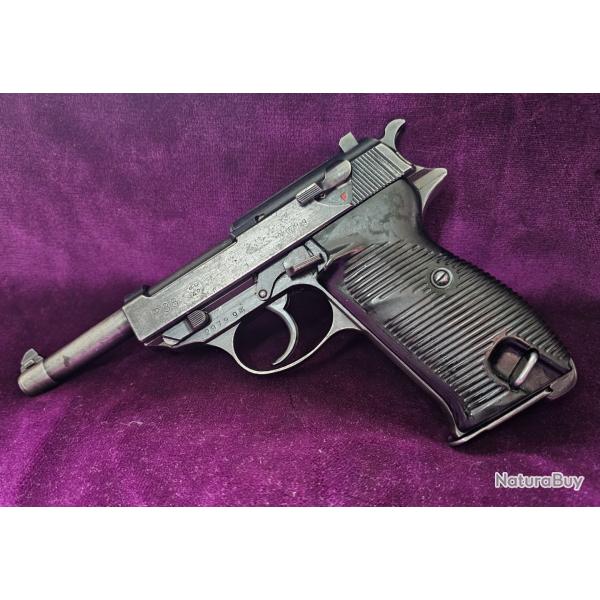 Pistolet Walther P38, AC42, aot 1942, mono-matricule, calibre 9x19, Allemagne WW2, Catgorie B
