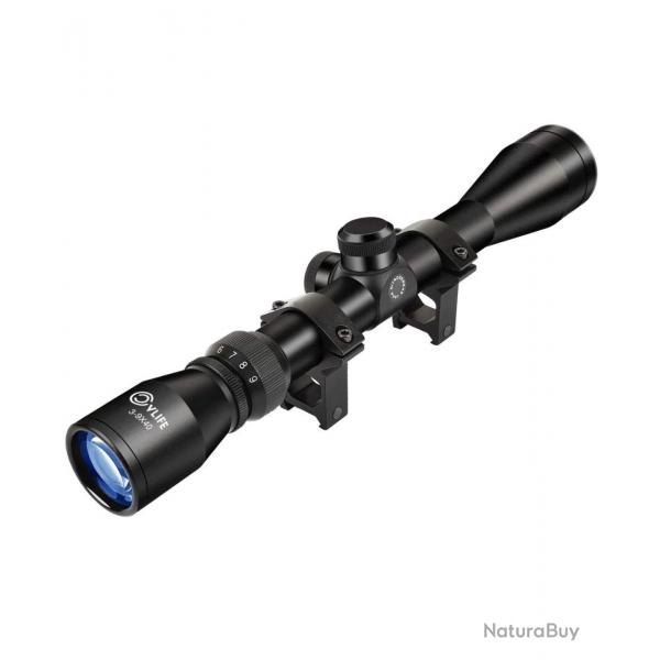 1 sans prix de rserve - Lunette de tir CVLife Foxspook 3-9x40 SFP (Rticule Crosshair R4)