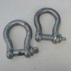 Lot de 2 manilles lyre pour 4x4