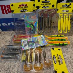 Lot N 227 , STORM carnassier + VMC TEXAN  OFFERT/ FISH AND FISHING FRANCE.