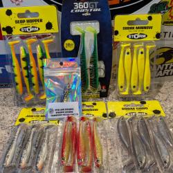Lot N 228 , STORM carnassier + VMC TEXAN  OFFERT/ FISH AND FISHING FRANCE.
