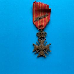 Croix de guerre Belge 1914-1918 avec palme